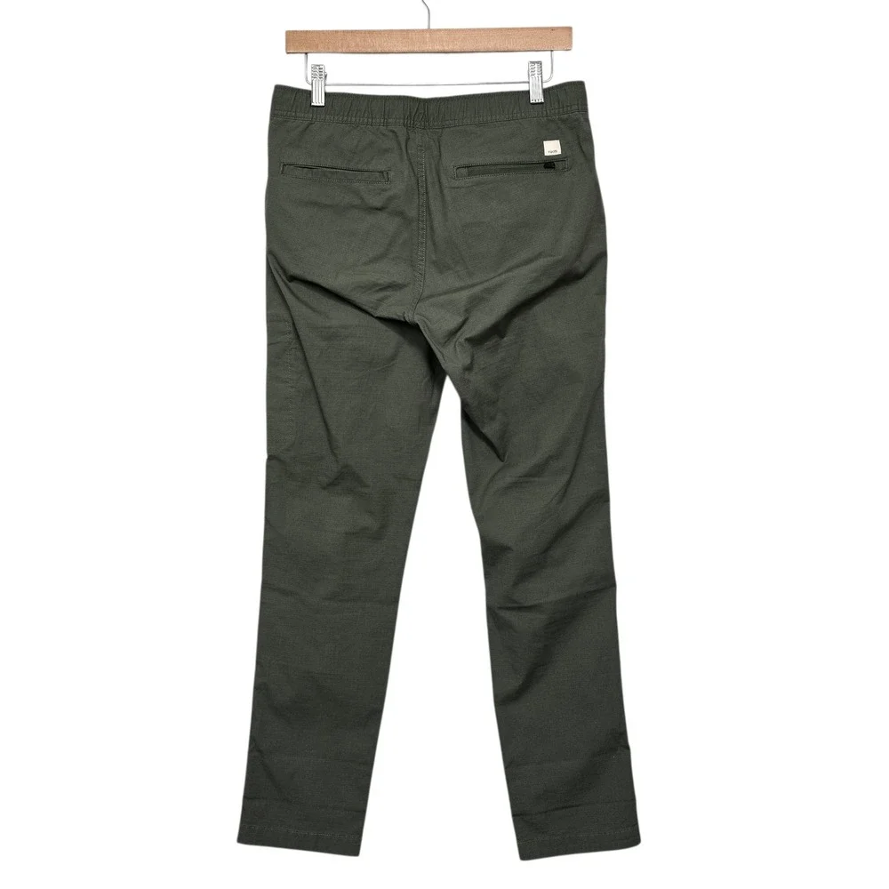 Vuori Performance Pants‎ Olive Green Cargo Drawstring Waist Men's M